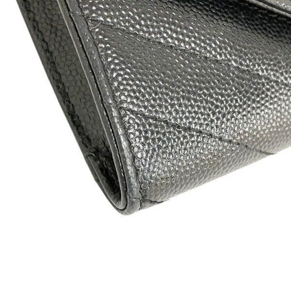 Yves Saint Laurent Small Envelope Wallet Black Branded Accessories Card - Picture 7 of 9